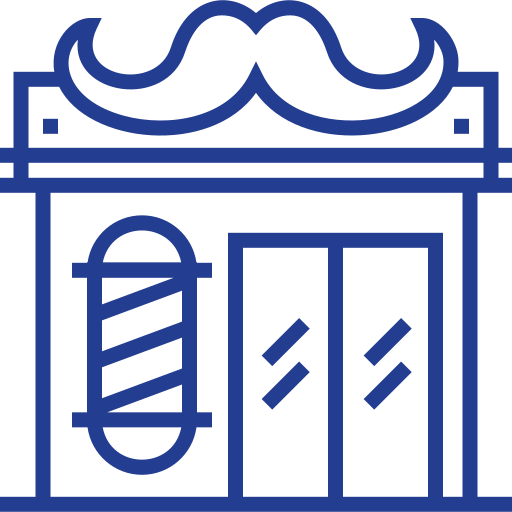 barbería icono gratis