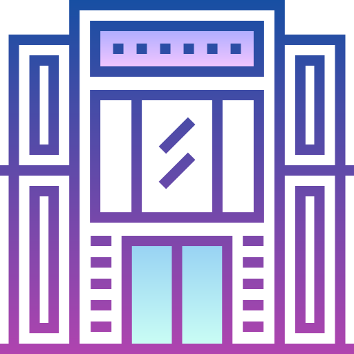 centro comercial icono gratis