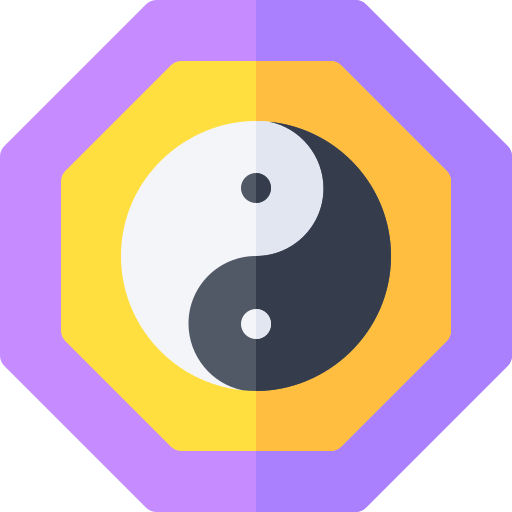 yin yang icono gratis