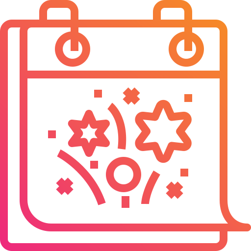 feliz año nuevo icono gratis