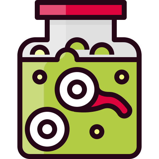 tarro de ojos icono gratis