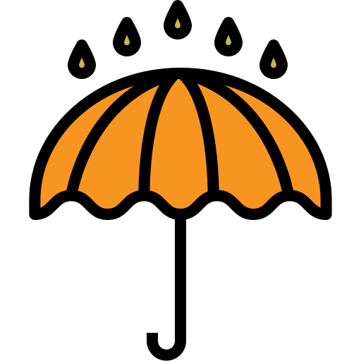 lluvioso icono gratis