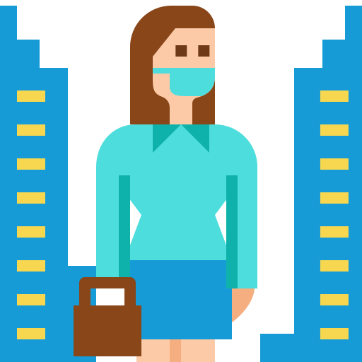 mujer de negocios icono gratis