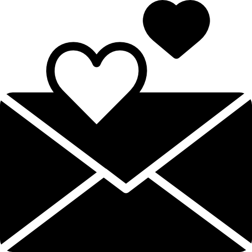 Love letter - Free communications icons