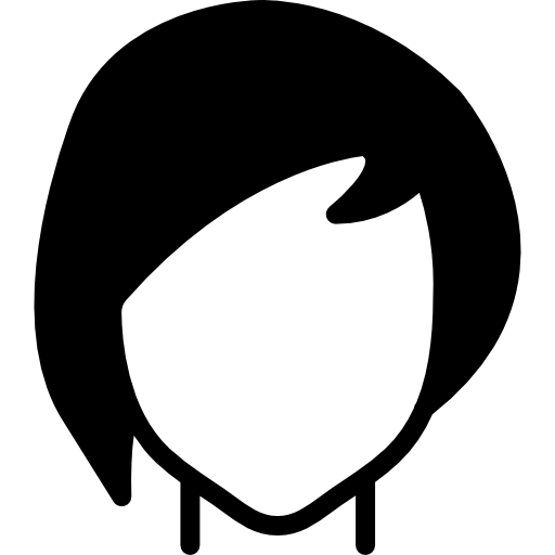 Woman hair Basic Miscellany Fill icon