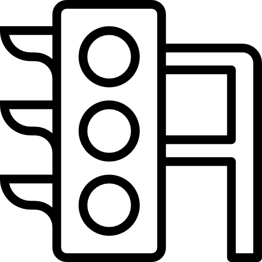 Traffic light free icon