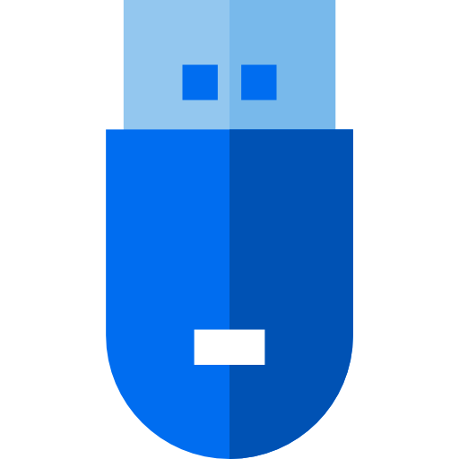 unidad flash icono gratis