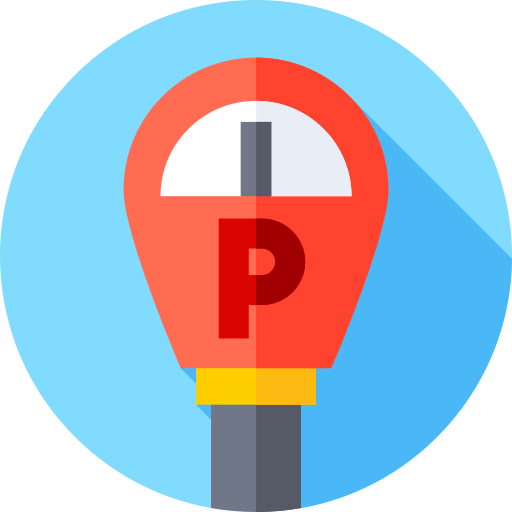 Parking meter free icon