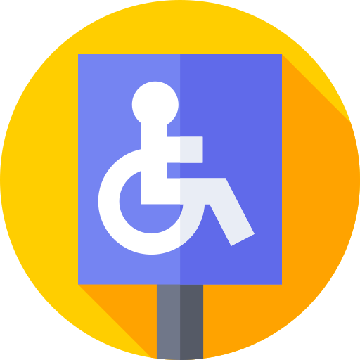 Disability free icon Disability free icon