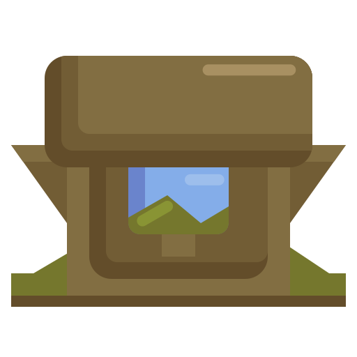 Палатка бесплатно иконка