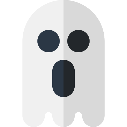 Ghost Basic Rounded Flat Icon