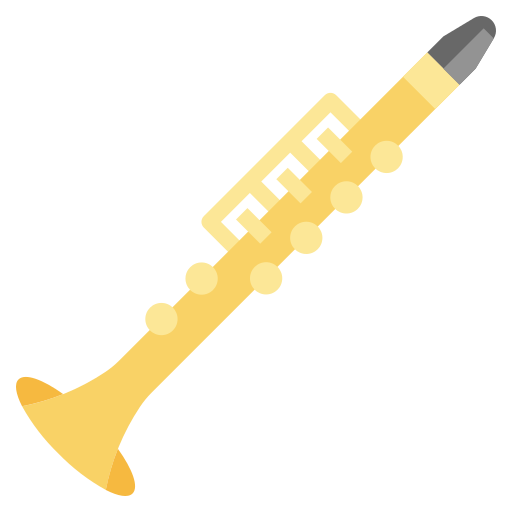 clarinete icono gratis