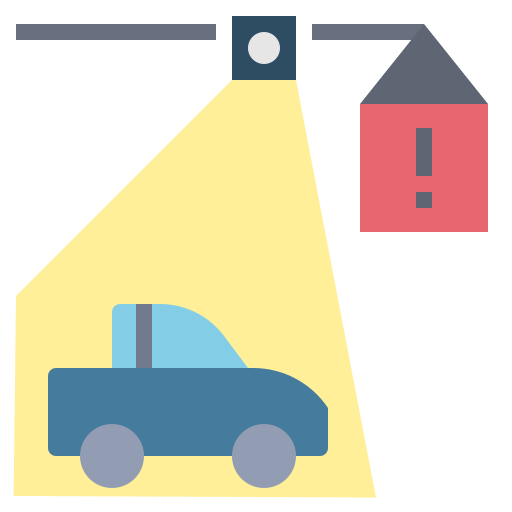 circuito cerrado de televisión icono gratis