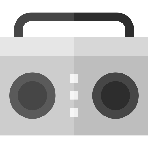 boombox icono gratis