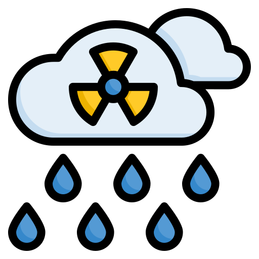 Acid rain Generic Outline Color icon