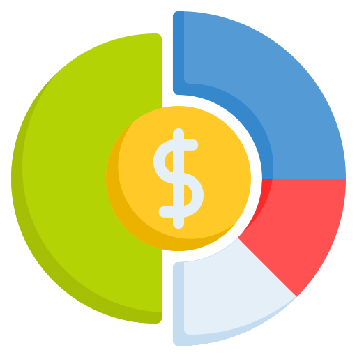Pie chart free icon