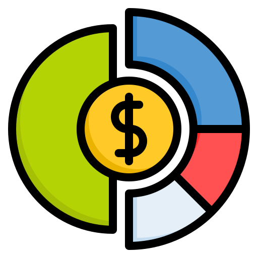 gráfico circular icono gratis