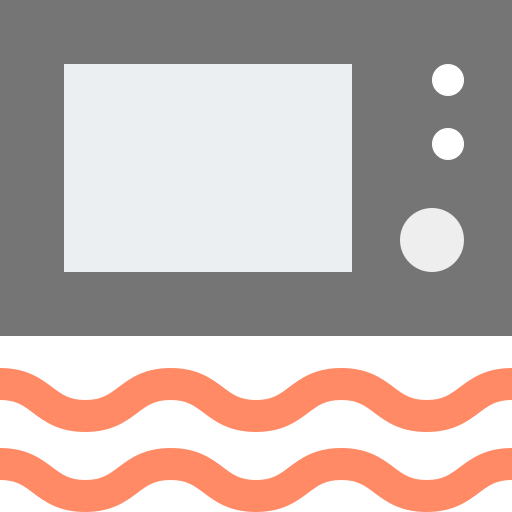 Microwave oven free icon Microwave oven free icon