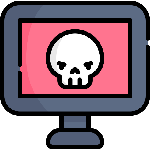 Malware free icon Malware free icon