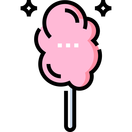 Cotton candy - Free food and restaurant icons