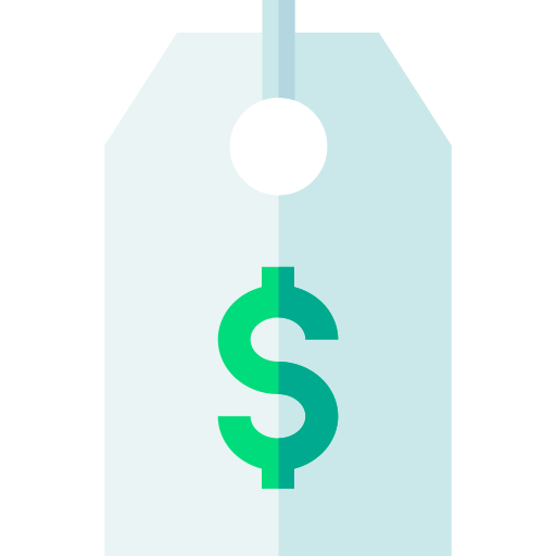 가격표 무료 아이콘