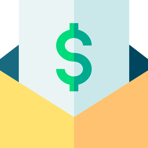 봉급 무료 아이콘