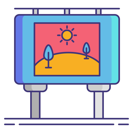 plakatwand kostenlos Icon