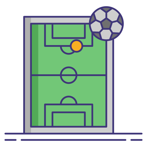 campo de fútbol icono gratis