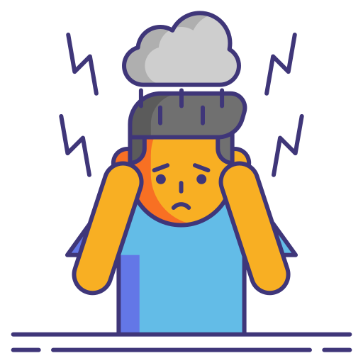 Depression Flaticons Lineal Color icon