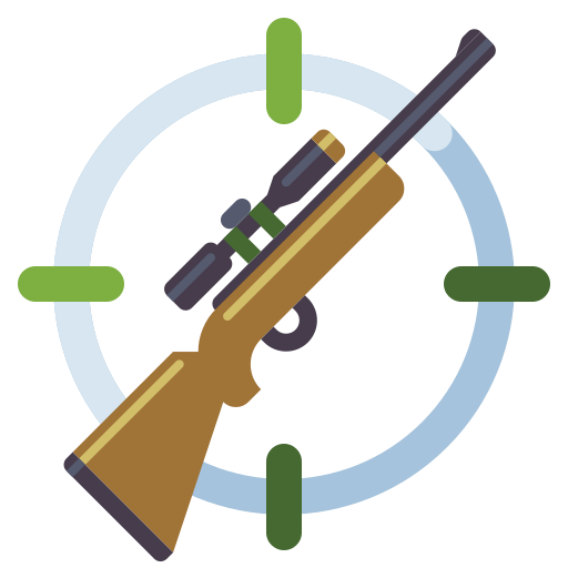 rifle de francotirador icono gratis