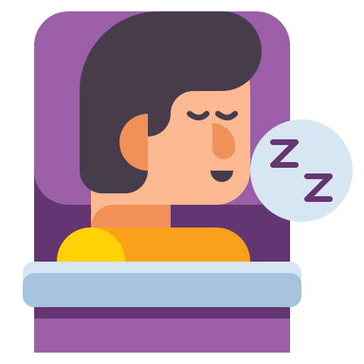 Sleep - free icon