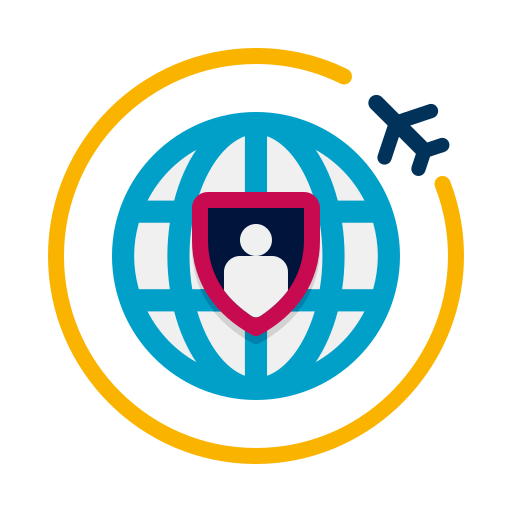 국외 거주자 무료 아이콘