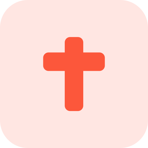 Cross Pixel Perfect Tritone Icon