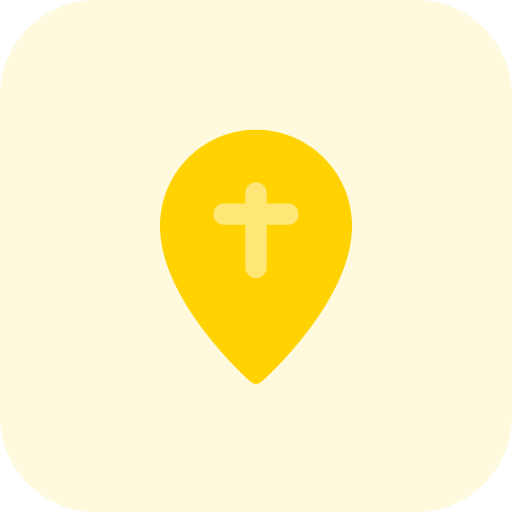 Location Pixel Perfect Tritone icon