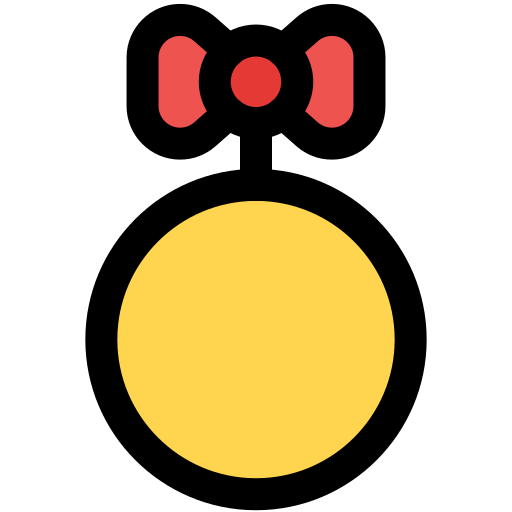 decoración navideña icono gratis