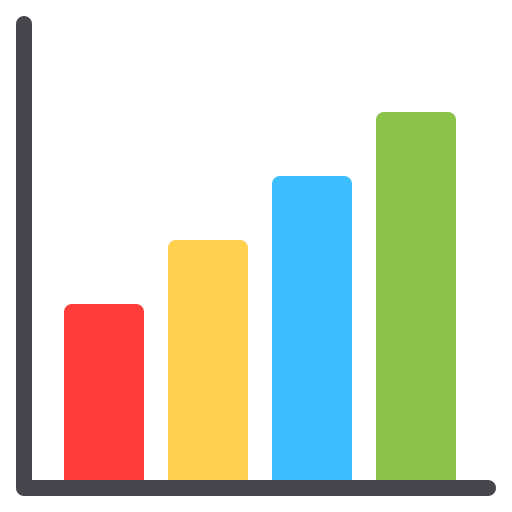 Bar chart Generic Flat icon