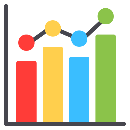 Bar chart Generic Flat icon