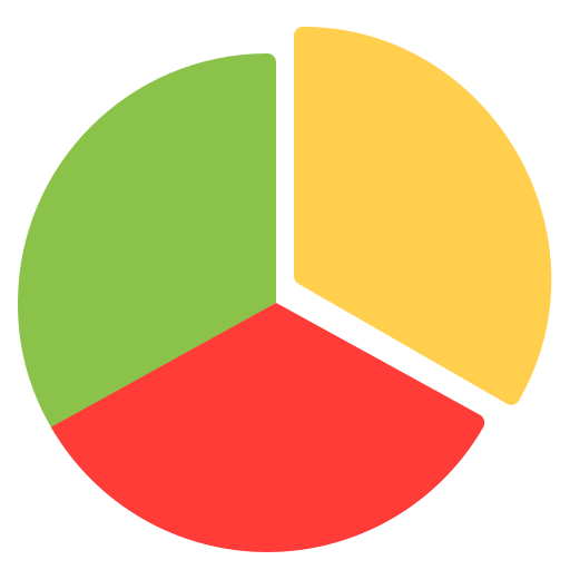 gráfico circular icono gratis