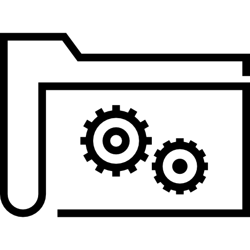 Gears Detailed Straight Lineal icon