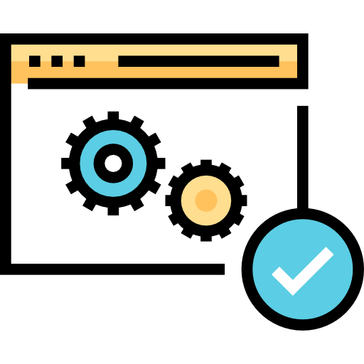 Gears Detailed Straight Lineal color icon