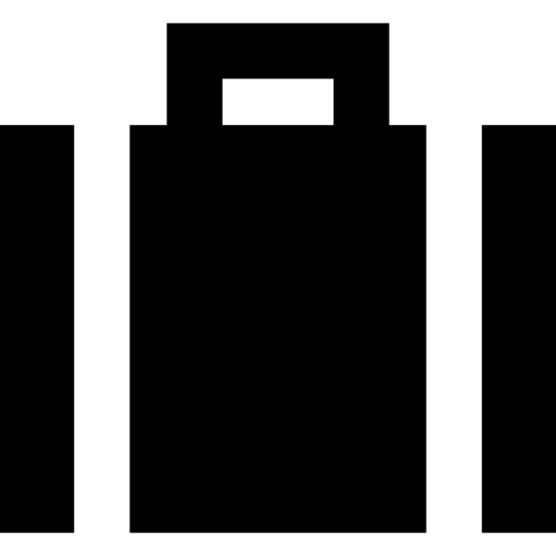 maletín icono gratis