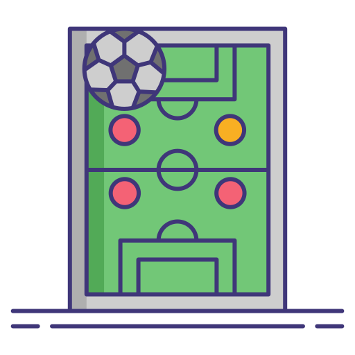 campo de fútbol icono gratis