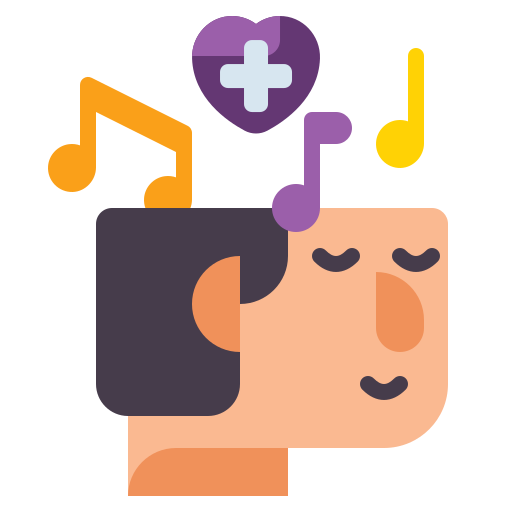 Supports sound therapy icon