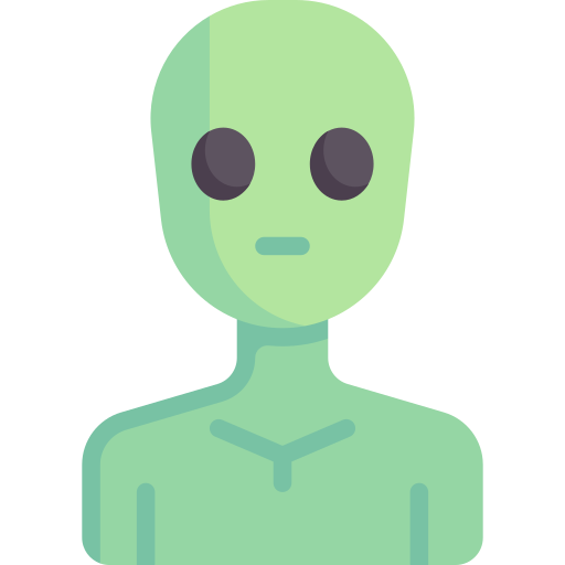 extraterrestre icono gratis