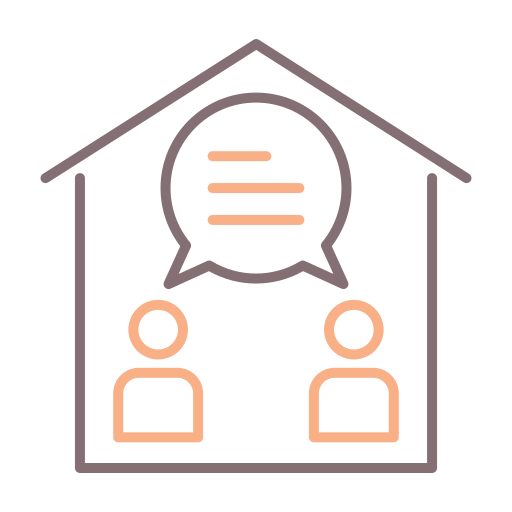 reunión icono gratis