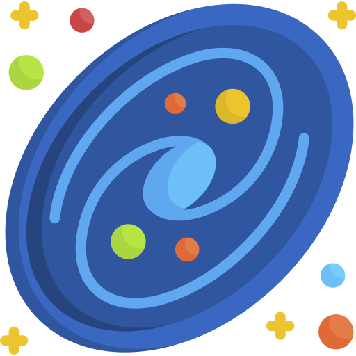 Milky way Special Flat icon