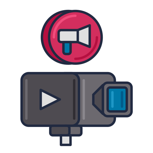 video marketing icono gratis