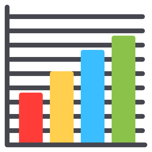 Bar chart Generic Flat icon