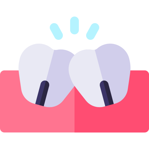 Teeth Basic Rounded Flat icon