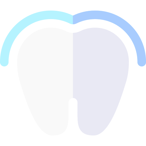 relleno de dientes icono gratis